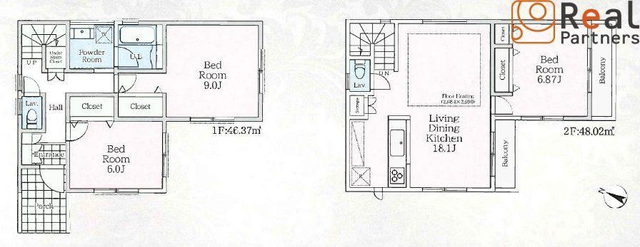 93 m² house in Kanazawa Ward, Yokohama, Kanagawa - Photo 1