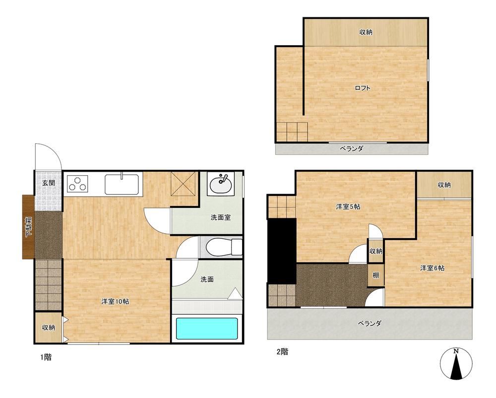 3K house in Nakano Ward, Tokyo - Photo 1