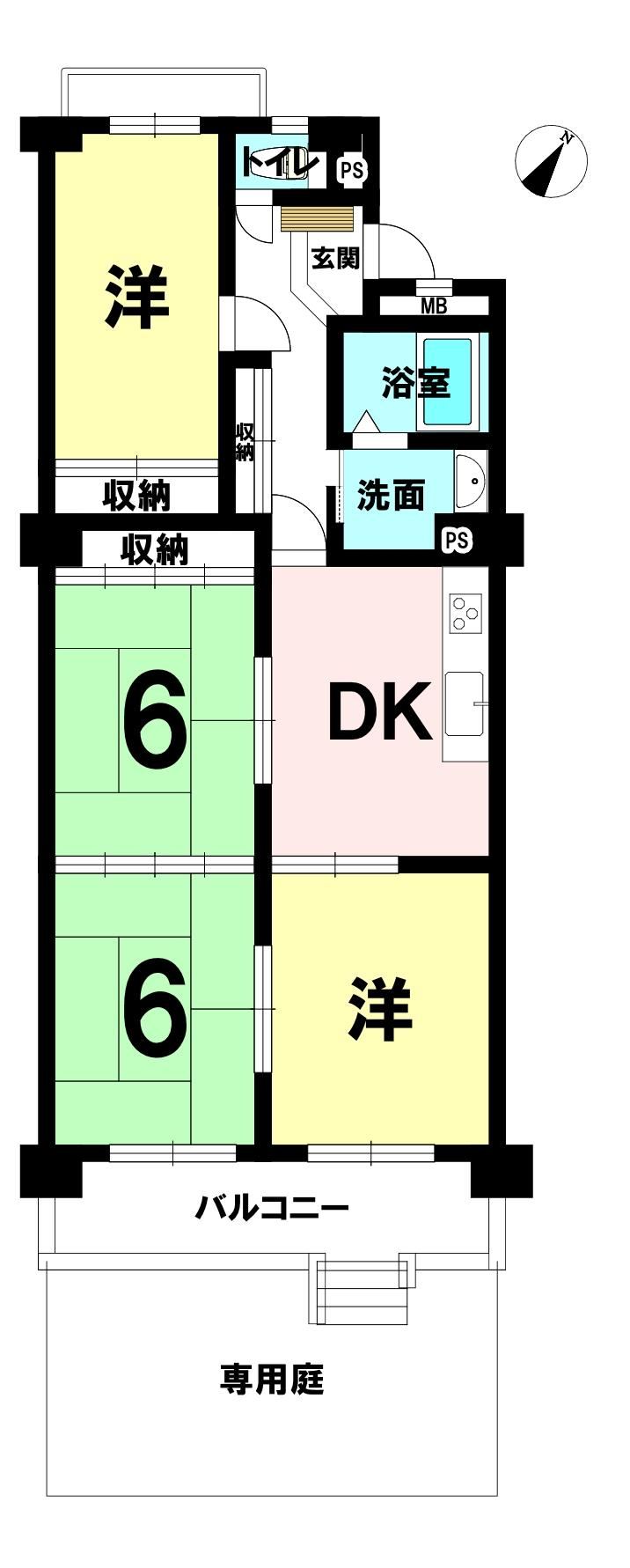 4DK apartment in Minato Ward, Nagoya, Aichi - Photo 1