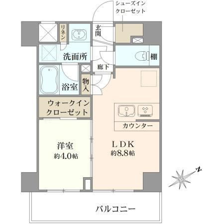 1LDK apartment in Chofu, Tokyo - Photo 1