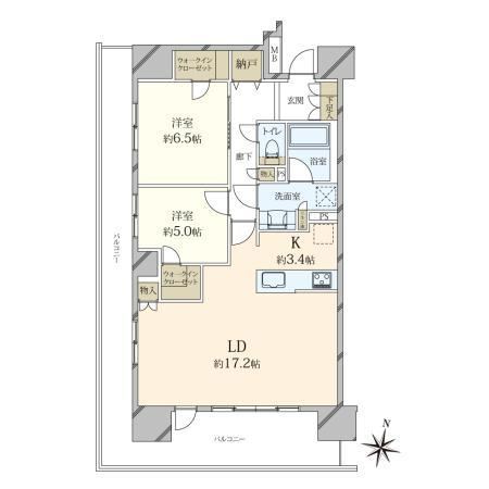 2LDK apartment in Kawaguchi, Saitama - Photo 1