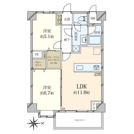 2LDK apartment in Bunkyo Ward, Tokyo - Photo 1