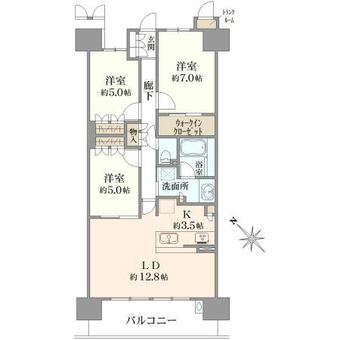3LDK apartment in Nagakute