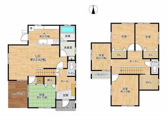 5LDK house in Miyoshi