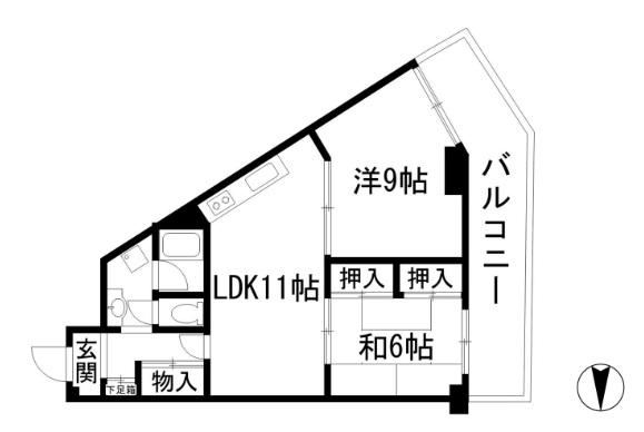 2LDK apartment in Nishinomiya, Hyogo - Photo 1
