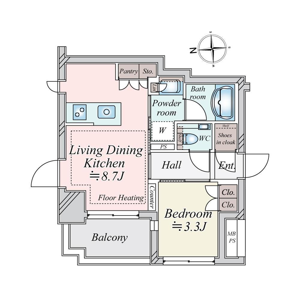 1LDK apartment in Taito Ward, Tokyo - Photo 1