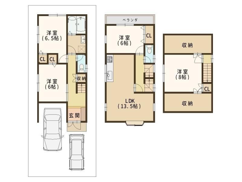 4LDK house in Naka Ward, Sakai, Osaka - Photo 1