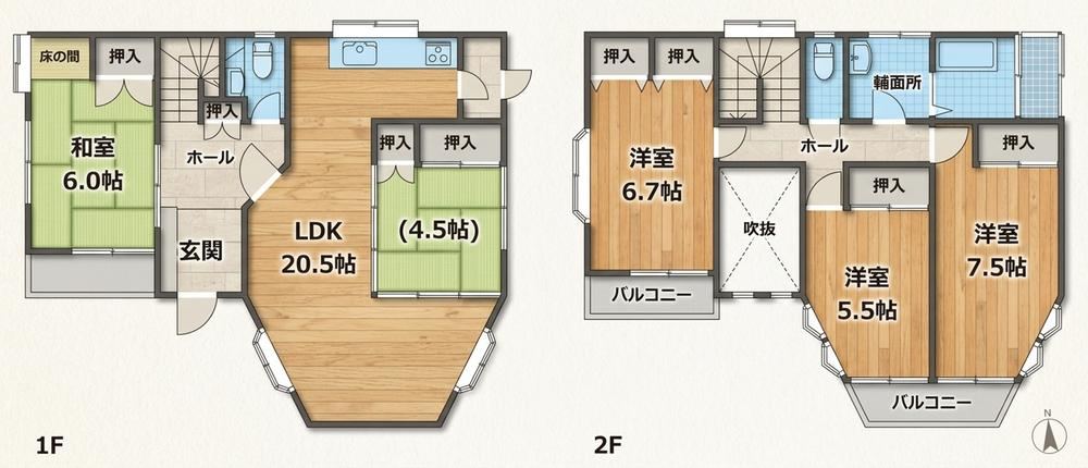 5LDK house in Kanazawa, Ishikawa - Photo 1