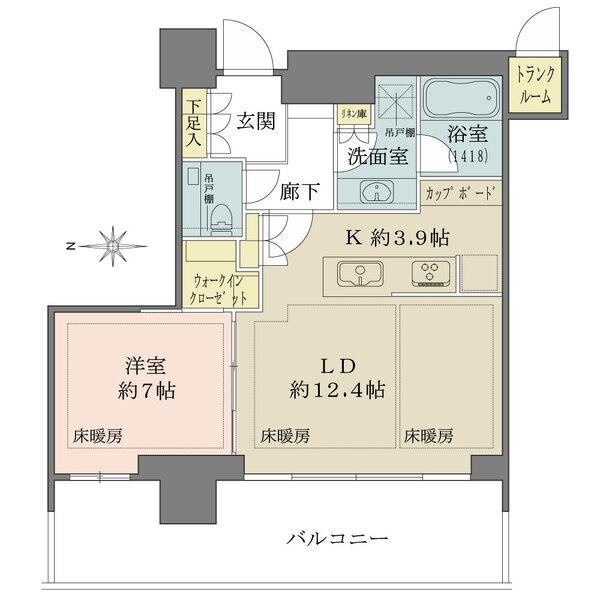 1LDK apartment in Shibuya Ward, Tokyo - Photo 1