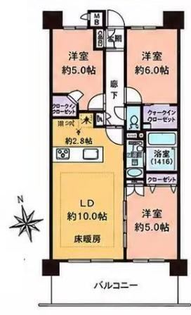 3LDK apartment in Katsushika Ward, Tokyo - Photo 1