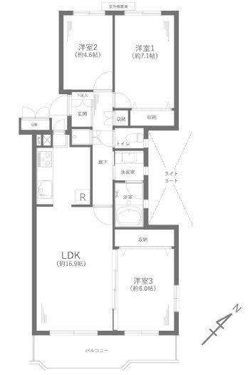 3LDK apartment in Kanazawa Ward, Yokohama, Kanagawa - Photo 1
