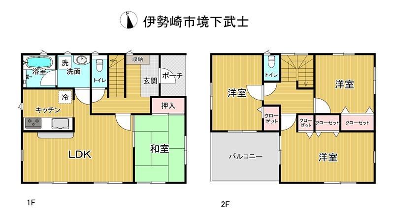 4LDK house in Isesaki, Gunma - Photo 1