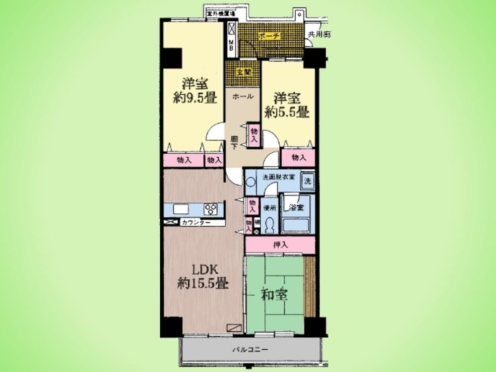 3LDK apartment in Tama, Tokyo - Photo 1