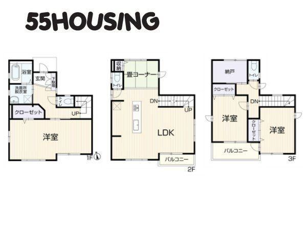 3LDK+S house in Kita Ward, Saitama - Photo 1