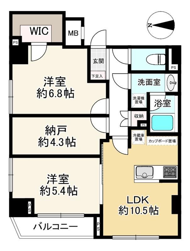 3LDK apartment in Sumida Ward, Tokyo - Photo 1
