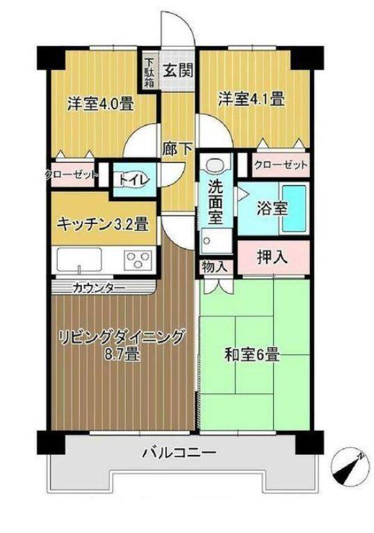 3LDK apartment in Midori Ward, Chiba - Photo 1