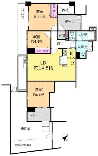 3LDK apartment in Kawagoe, Saitama - Photo 1
