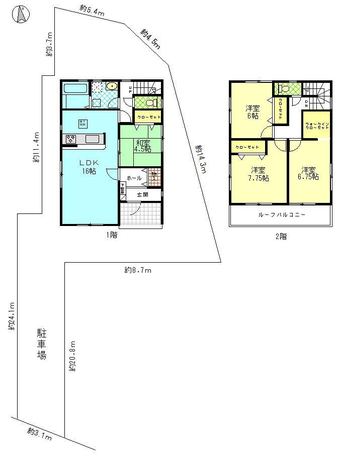 4LDK house in Tokoname