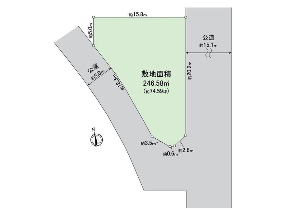 247 m² land in Kanazawa Ward, Yokohama, Kanagawa - Photo 1