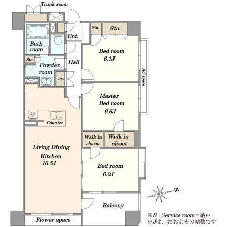 3LDK apartment in Itabashi Ward, Tokyo - Photo 1