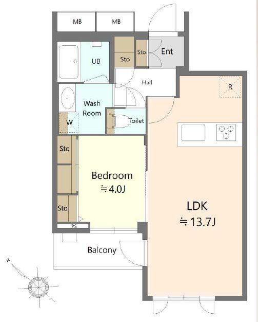 1LDK apartment in Shibuya Ward, Tokyo - Photo 1