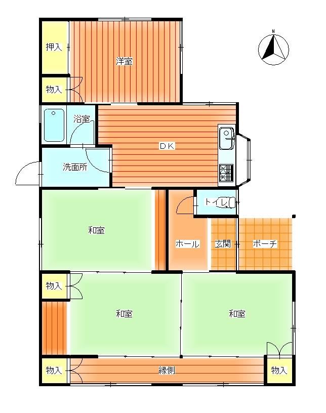 4DK house in Aira, Kagoshima - Photo 1