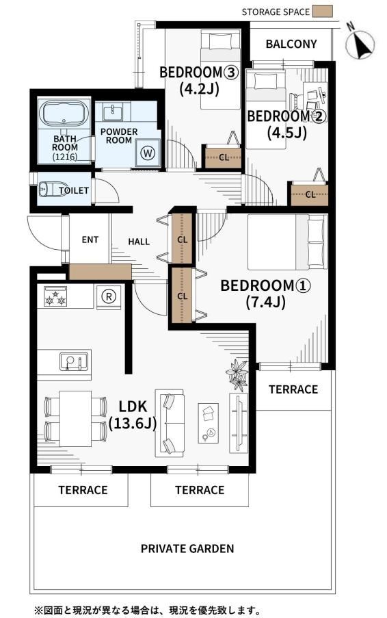 3LDK apartment in Suginami Ward, Tokyo - Photo 1