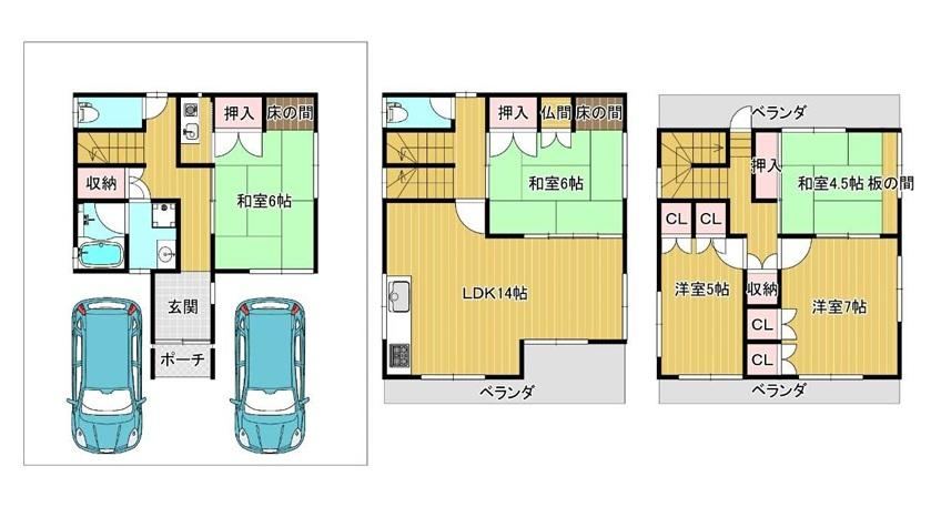5LDK house in Kishiwada, Osaka - Photo 1
