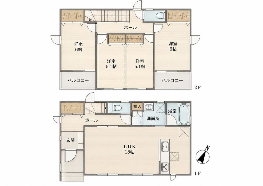 3LDK house in Yokosuka, Kanagawa - Photo 1