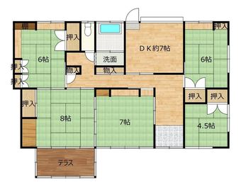 5DK house in Date District