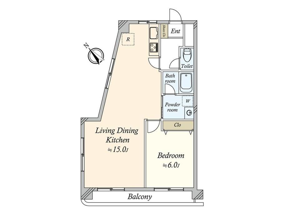 1LDK apartment in Setagaya Ward, Tokyo - Photo 1