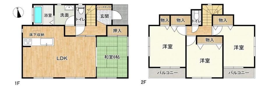 4LDK house in Kokuraminami Ward, Kitakyushu, Fukuoka - Photo 1