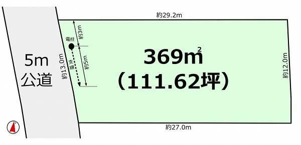 369 m² land in Tsukuba, Ibaraki - Photo 1