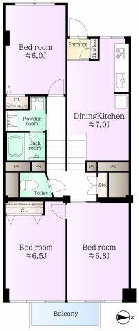 3DK apartment in Suginami Ward, Tokyo - Photo 1