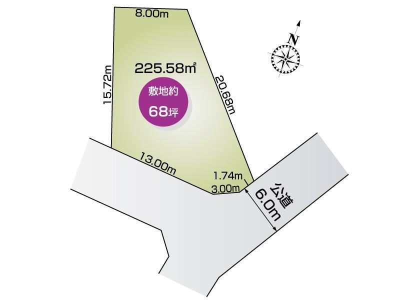 225 m² land in Hanyu, Saitama - Photo 1
