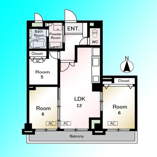 3LDK apartment in Kawaguchi, Saitama - Photo 1