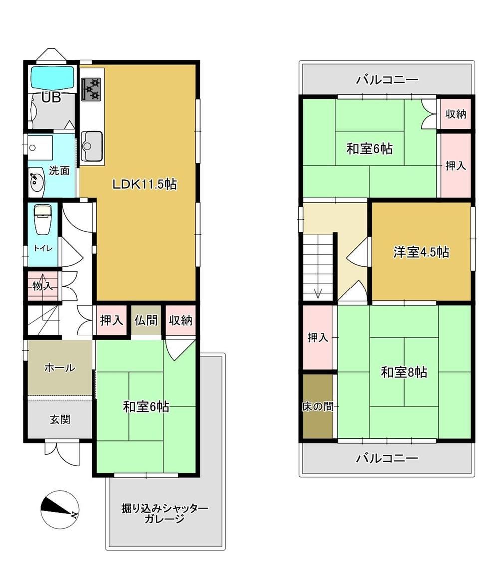 4LDK house in Naka Ward, Sakai, Osaka - Photo 1