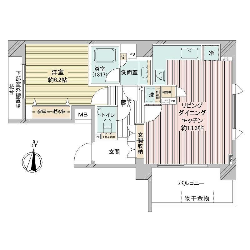 1LDK apartment in Shinjuku Ward, Tokyo - Photo 1