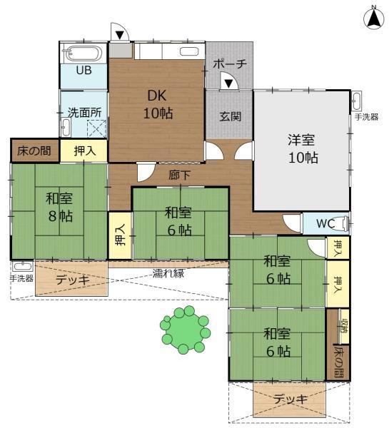 5DK house in Kawaminami, Koyu District, Miyazaki - photo 2