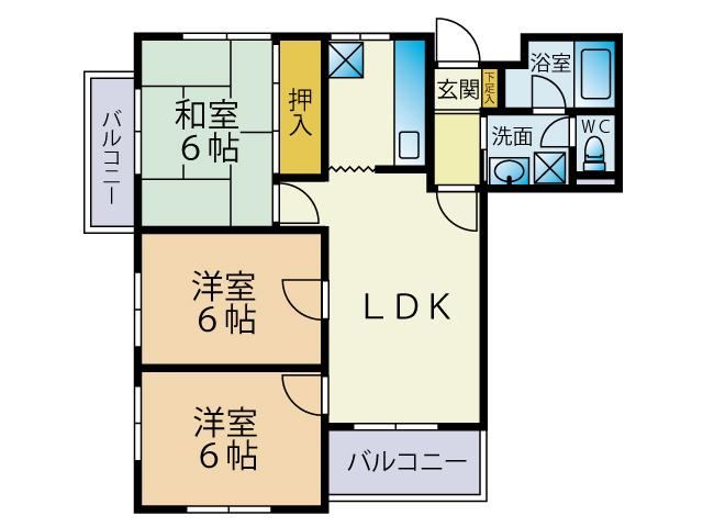3LDK apartment in Aoi Ward, Shizuoka - Photo 1