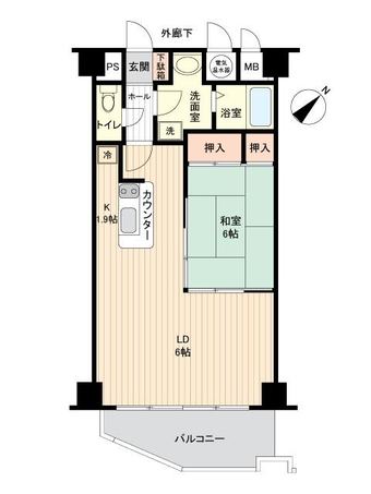 1LDK apartment in Kamogawa
