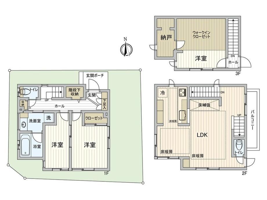 3LDK house in Setagaya Ward, Tokyo - Photo 1