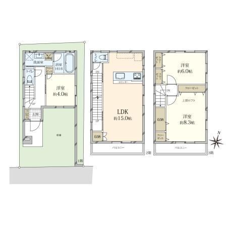 3LDK house in Chuo Ward, Kobe, Hyogo - Photo 1