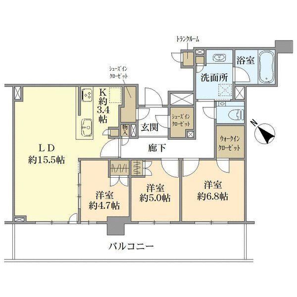 3LDK apartment in Edogawa Ward, Tokyo - Photo 1