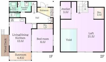 2LDK house in Shimada