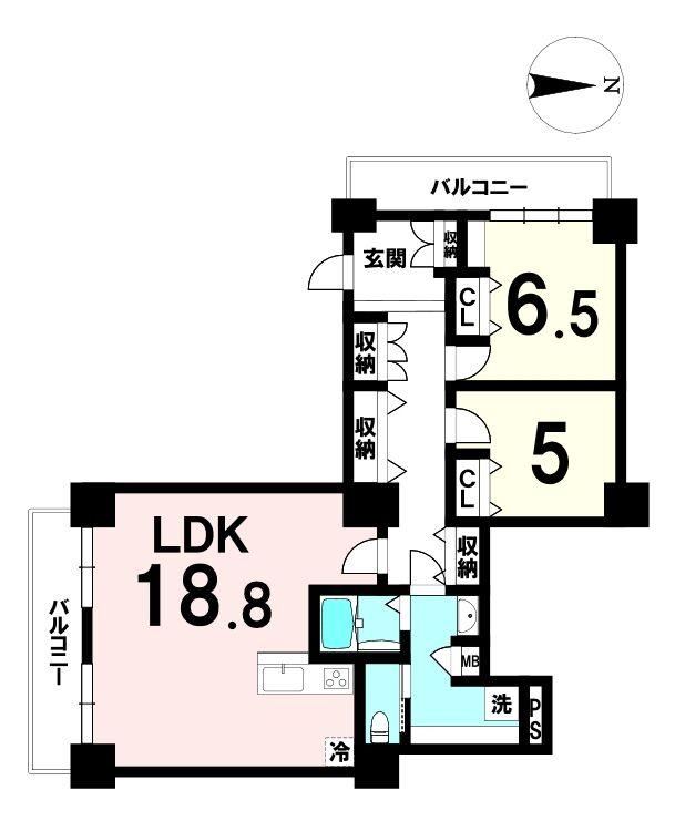 2LDK apartment in Aoba Ward, Sendai, Miyagi - Photo 1