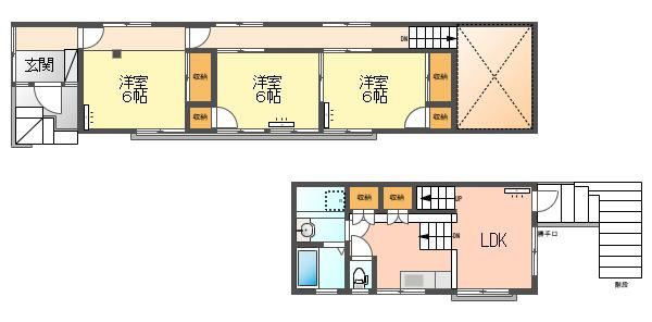 3LDK house in Yokosuka, Kanagawa - Photo 1