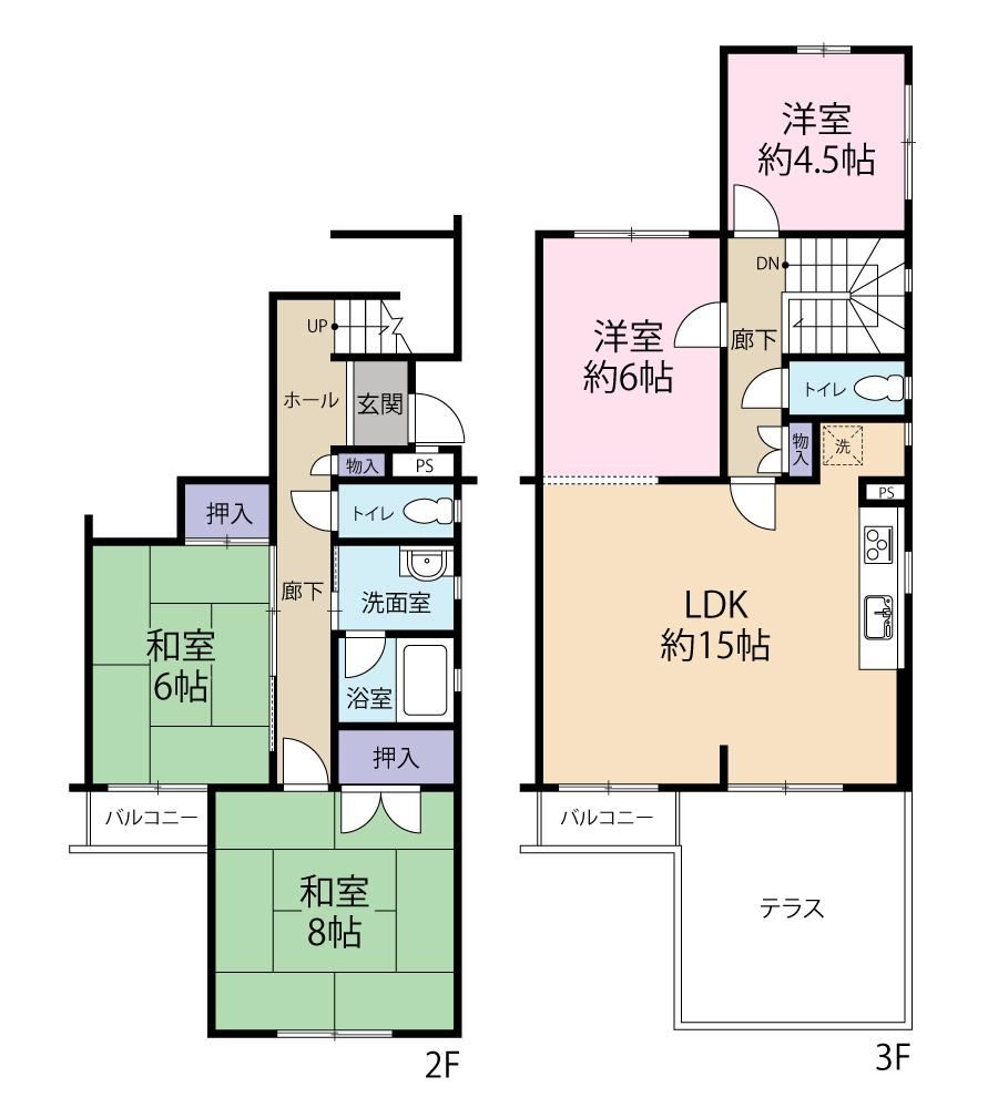 4LDK apartment in Nara, Nara - Photo 1