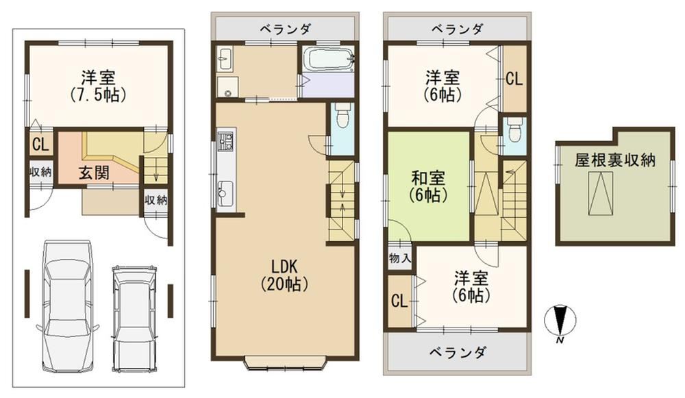 4LDK house in Higashiosaka, Osaka - Photo 1