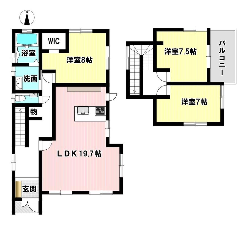 3LDK house in Matsuyama, Ehime - Photo 1